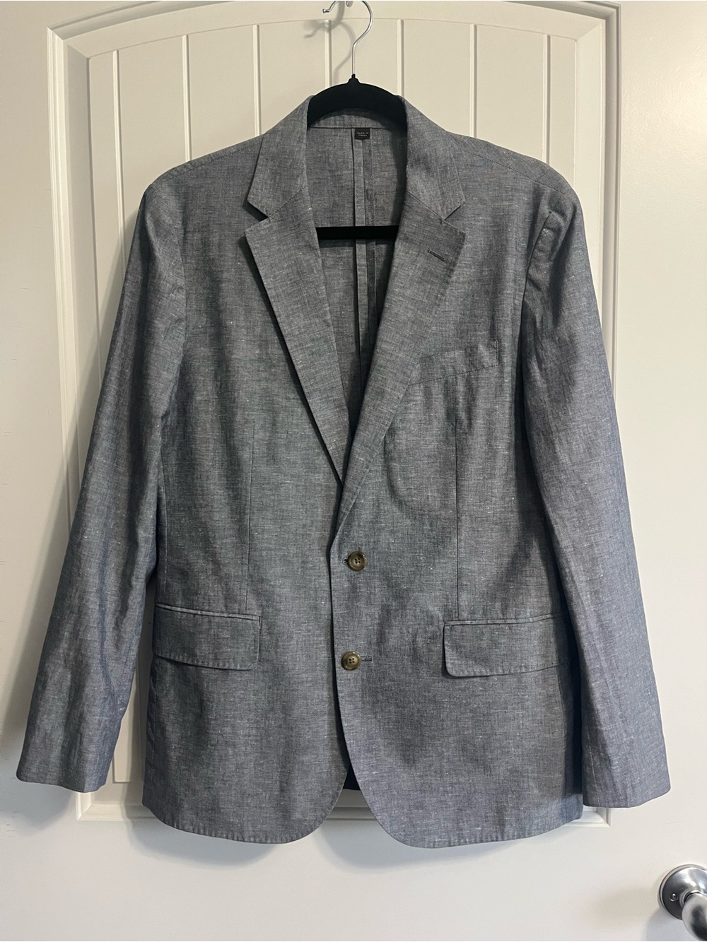 J Crew Ludlow Linen Blazer 38S Somelos Woven Portugal Unlined Summer Perfect NWT